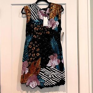 Retrofete Amel Tropical Dress